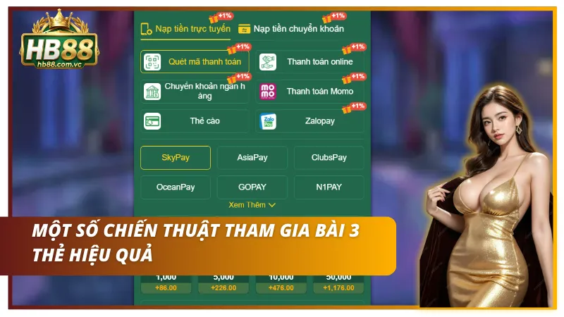 Áp dụng các bí kíp chơi bài thẻ 3 cây đỉnh cao để gặt hái thành công 