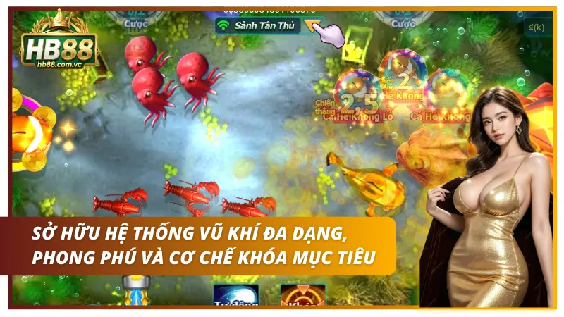 Bắn cá JILI với kho vũ khí khổng lồ