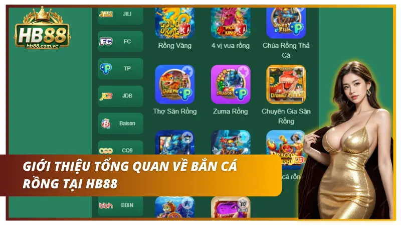 Không gian đại dương huyền bí trong sảnh bắn cá Rồng