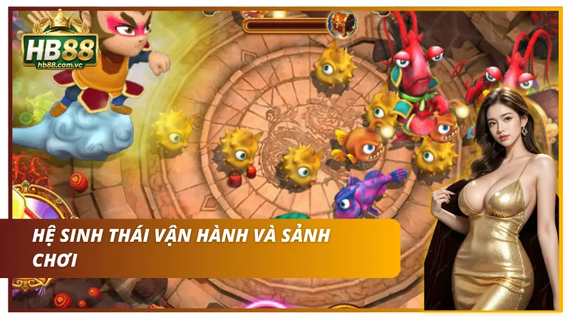 Hệ thống vận hành và sảnh chờ