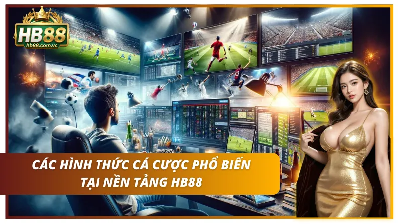 Tìm hiểu các hình thức cá cược phổ biến tại nhà cái HB88