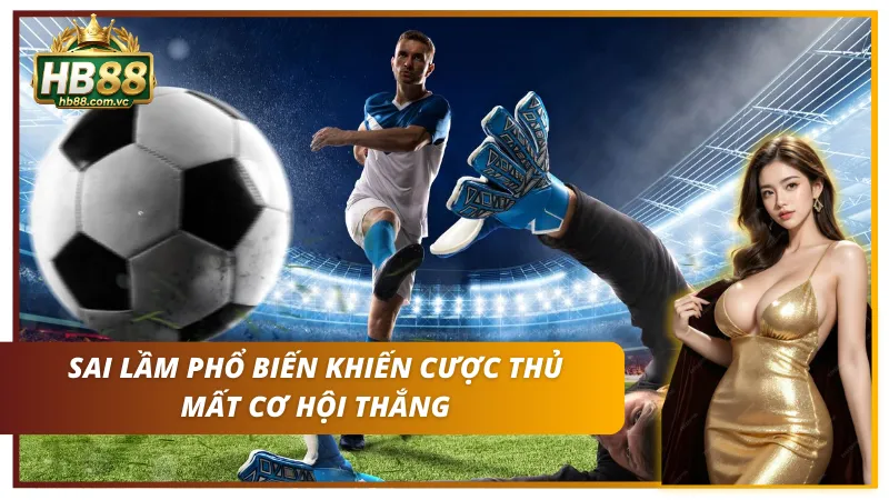 Những sai lầm thường mắc phải khi tham gia kèo thể thao HB88