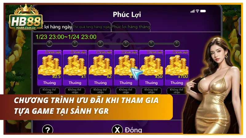 Hội viên nhận khuyến mãi hấp dẫn khi tham gia game săn cá