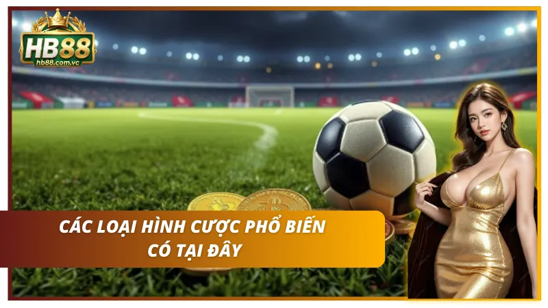 Những loại hình cược phổ biến tại HB88