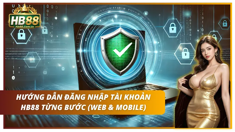Hướng dẫn chi tiết truy cập HB88 từng bước trên web và điện thoại