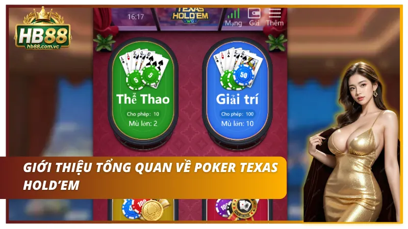Sơ lược về Poker Texas Hold’em