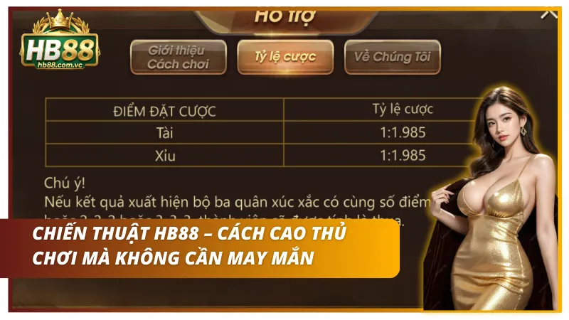 Cách các cao thủ chiến thắng tài xỉu cùng chiến thuật thông minh
